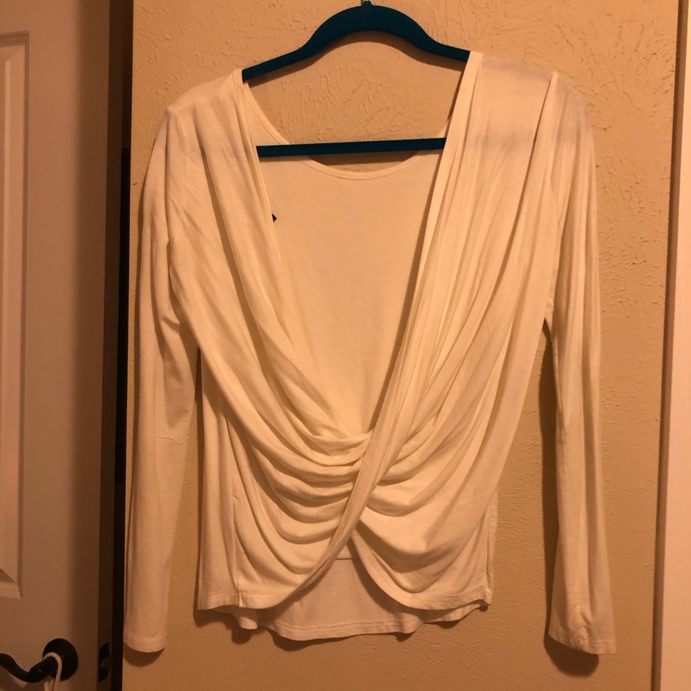 Women’s small lulus open back long sleeve